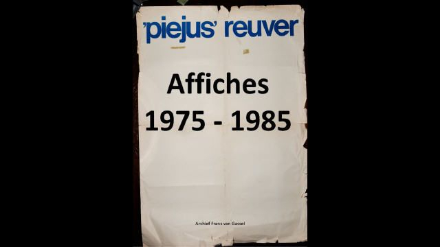 1975 Affiches van Piejus tussen 1975  en 1985