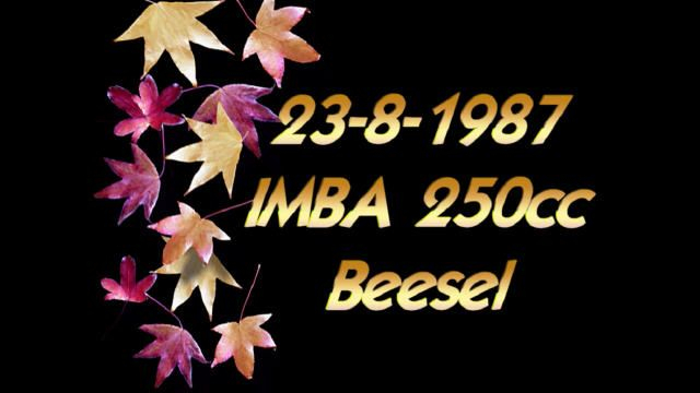 1987 Zijspan junioren in Beesel lmba 250cc