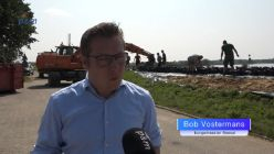 2021 Nooddijk Beesel afgebroken en Burgemeester vol lof
