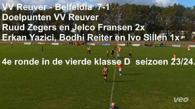 2023 Voetbal - Wedstrijd Reuver - Belfeldia