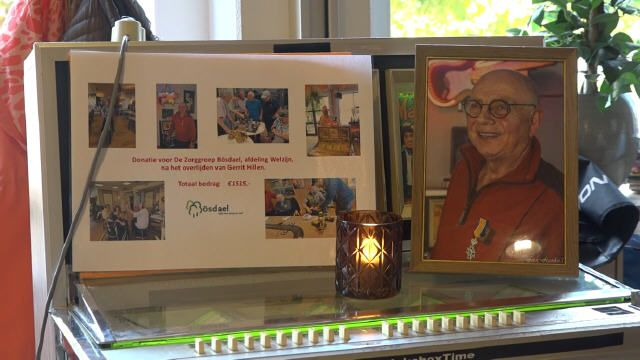 2025 Donatie ter nagedachtenis aan Gerrit Hillen