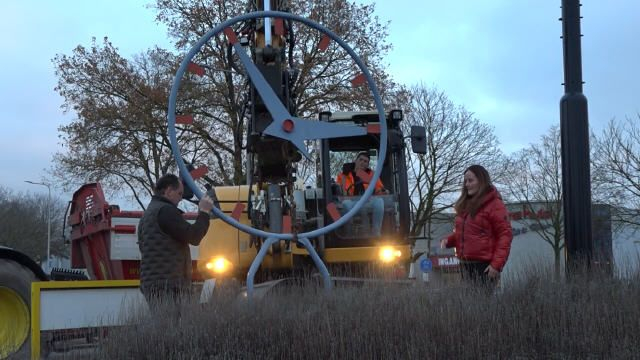 2025 Klok rotonde krijgt nieuwe bestemming