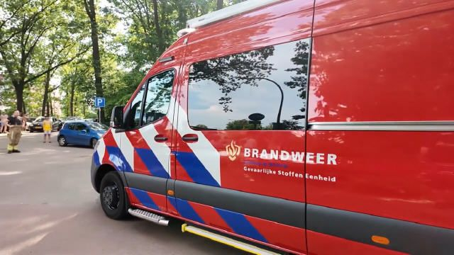 2026 Brandweer bij chloorlek zwembad